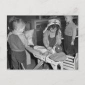Verpleegschool: jaren veertig briefkaart (Voorkant)