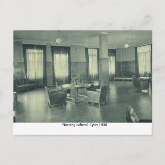Verpleegschool, Lyon 1930 Briefkaart