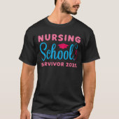 Verpleegschool Overlevende 2020 T-shirt (Voorkant)
