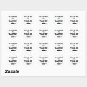 Verpleegschool Ronde Sticker (Vel)
