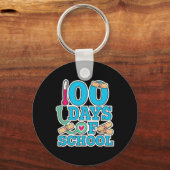 Verpleegster 100 dagen school sleutelhanger (Voorkant)