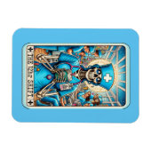 Verpleegster 12 uur Shift Tarot Kaart Magnet Magneet (Horizontaal)