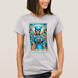 Verpleegster 12 uur Shift Tarot T-shirt
