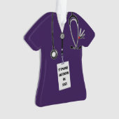 Verpleegster 2023 Aandenken Geschenk Ornament (voorkant)