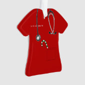 Verpleegster Aandenken Ornament (voorkant)