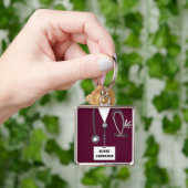 Verpleegster Aandenken Sleutelhanger (Hand)