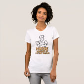 Verpleegster Aangedreven door Patiënten Glimlachen T-shirt (Voorkant volledig)
