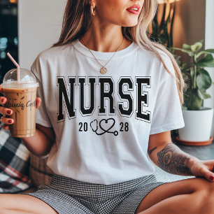 Verpleegster   Aangepaste Verpleegster Afstuderen  T-shirt