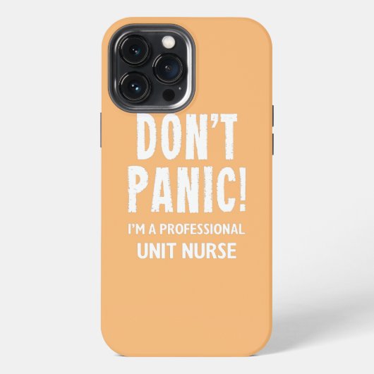 Verpleegster afdeling iPhone hoesje (Achterkant)