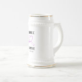 Verpleegster Afstudeer Bekercadeau Gepersonaliseer Bierpul (Voorkant rechts)