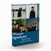 Verpleegster afstuderen aandenken fotoblokken (Links)