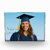 Verpleegster afstuderen aandenken fotoblokken (Voorkant)