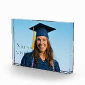 Verpleegster afstuderen aandenken fotoblokken (Rechts)