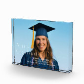 Verpleegster afstuderen aandenken fotoblokken (Rechts)