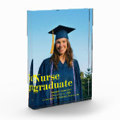 Verpleegster afstuderen aandenken fotoblokken (Links)