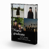 Verpleegster afstuderen aandenken fotoblokken (Rechts)