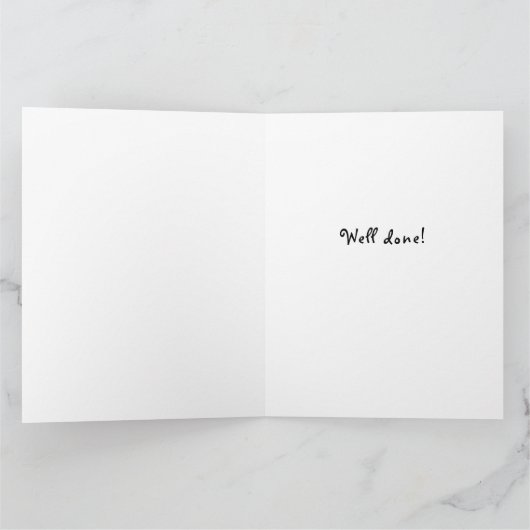 Verpleegster Afstuderen Kaart (Binnen)