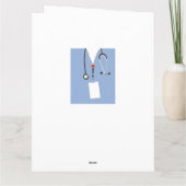 Verpleegster Afstuderen Kaart (Achterkant)