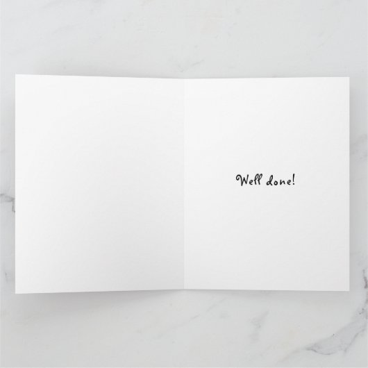 Verpleegster Afstuderen Kaart (Binnen)