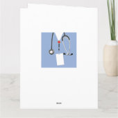 Verpleegster Afstuderen Kaart (Achterkant)