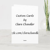 Verpleegster Afstuderen Kaart (Achterkant)