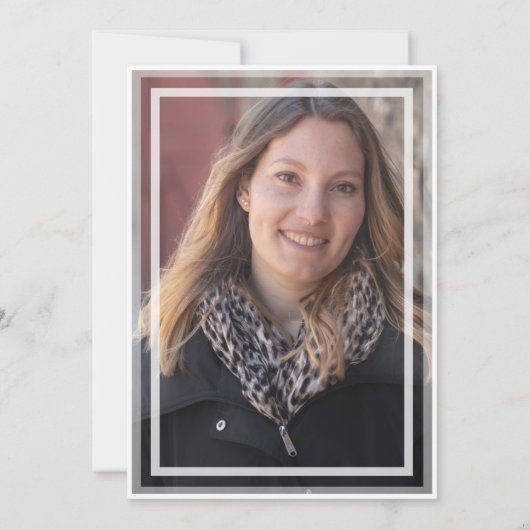 Verpleegster Afstuderen Pinning Ceremony Foto Kaart (Achterkant)