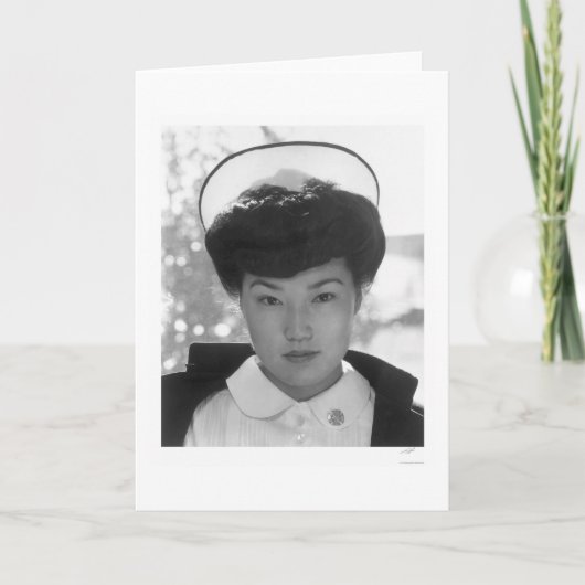 Verpleegster Aiko Hamaguchi 1943 Kaart (Voorkant)