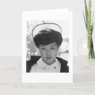 Verpleegster Aiko Hamaguchi 1943 Kaart