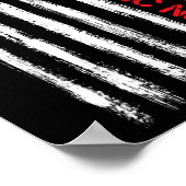 Verpleegster Amerikaanse vlag Rn Geestelijke Gezon Poster (Hoek)