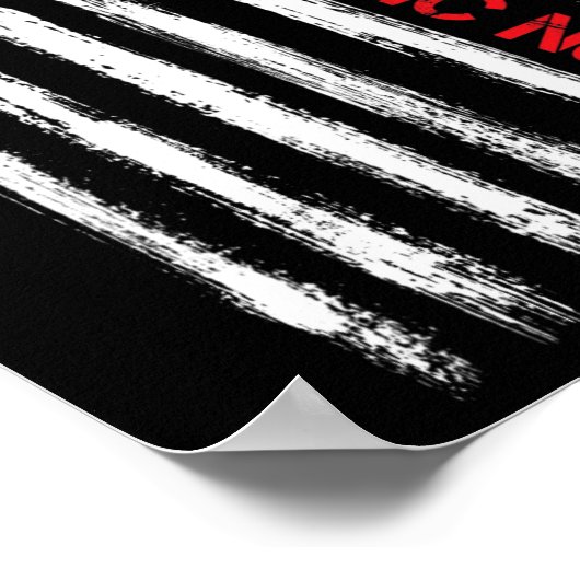 Verpleegster Amerikaanse vlag Rn Geestelijke Gezon Poster (Hoek)