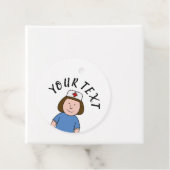 Verpleegster Bedankjes Labels (In situ)