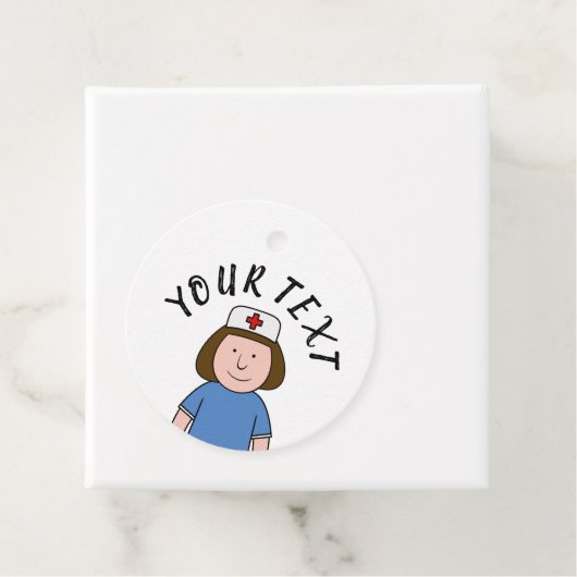 Verpleegster Bedankjes Labels (In situ)