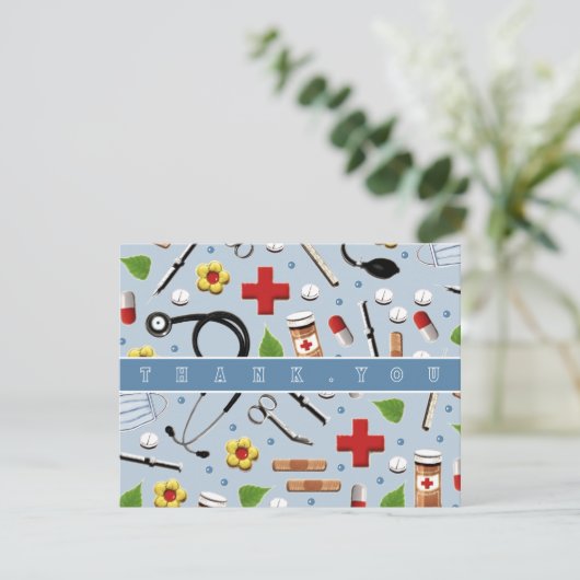 Verpleegster bedankt (Staand voorkant)