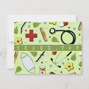 Verpleegster bedankt