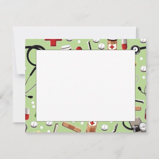 Verpleegster bedankt (Achterkant)