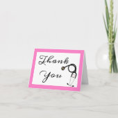 Verpleegster - Bedankt voor je kaarten (Voorkant)