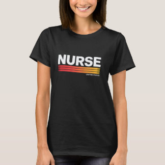 Verpleegster Beperkte Editie Pensioen Opa Vrouwen  T-shirt