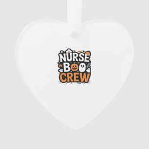 Verpleegster Boo Crew Halloween Gezondheidszorg H Ornament