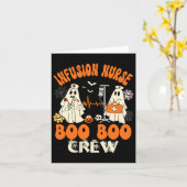 Verpleegster Boo Crew Halloween Nurse Ghost Costum Kaart (Gele Bloem)