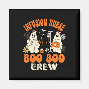 Verpleegster Boo Crew Halloween Nurse Ghost Costum Magneet