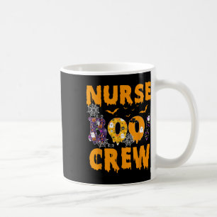 Verpleegster Boo Crew Halloween Nursing School Koffiemok