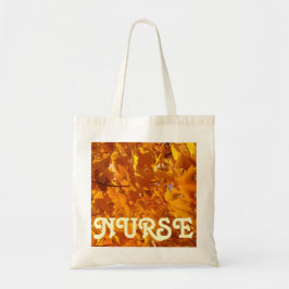 VERPLEEGSTER Boodschappentassen Gouden Oranje Herf Tote Bag