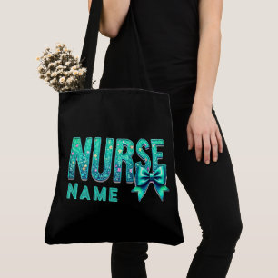 VERPLEEGSTER Boogontwerp – Elegante Verpleegster C Tote Bag