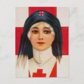  verpleegster briefkaart (Voorkant)