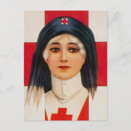  verpleegster briefkaart