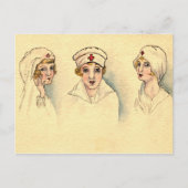  verpleegster briefkaart (Voorkant)