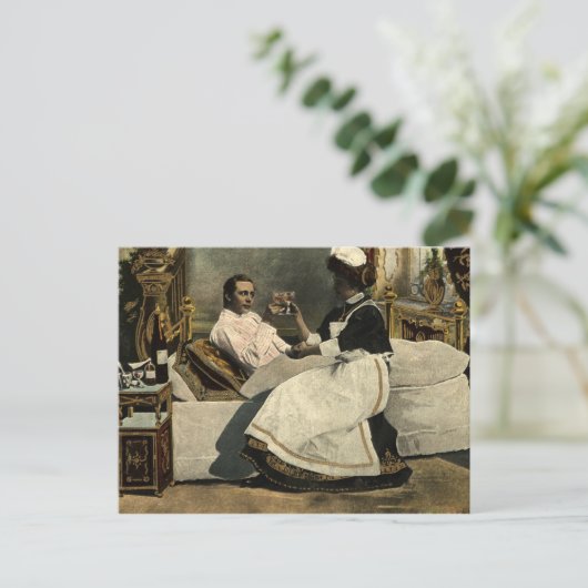  verpleegster briefkaart (Staand voorkant)