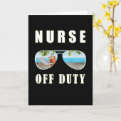 Verpleegster buiten dienst zonnebril palm beach va kaart (Gele Bloem)