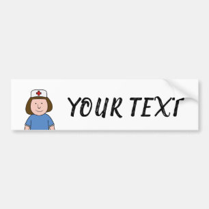 Verpleegster Bumpersticker