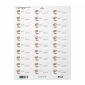Verpleegster Business Address Label (Full Sheet)